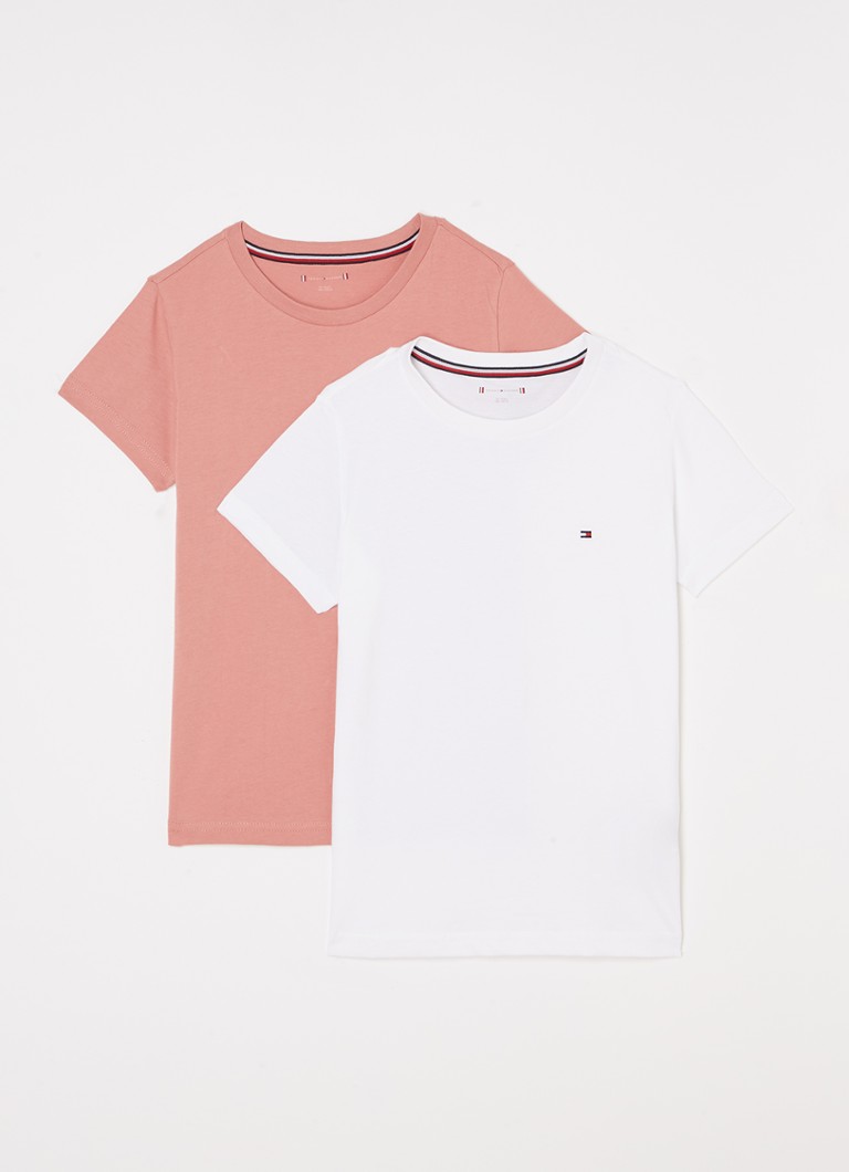 Set de 2 tricouri cu logo Tommy Hilfiger