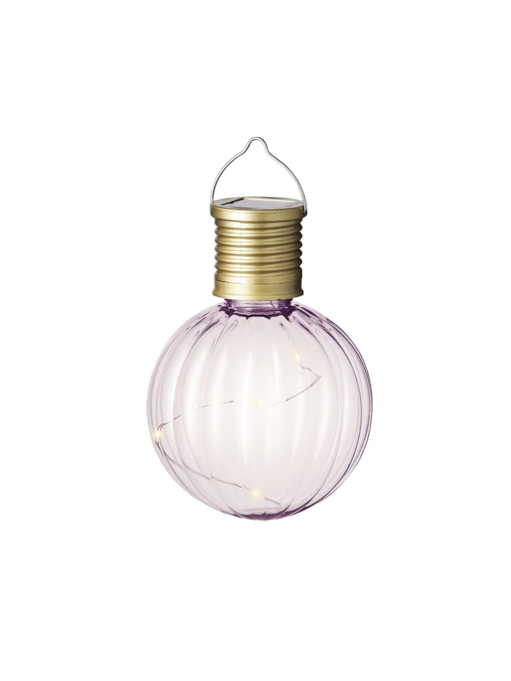 MARELIDA 4er Set LED Solar Glühbirne GLOW H: 11cm in mehrfarbig günstig kaufen onesize