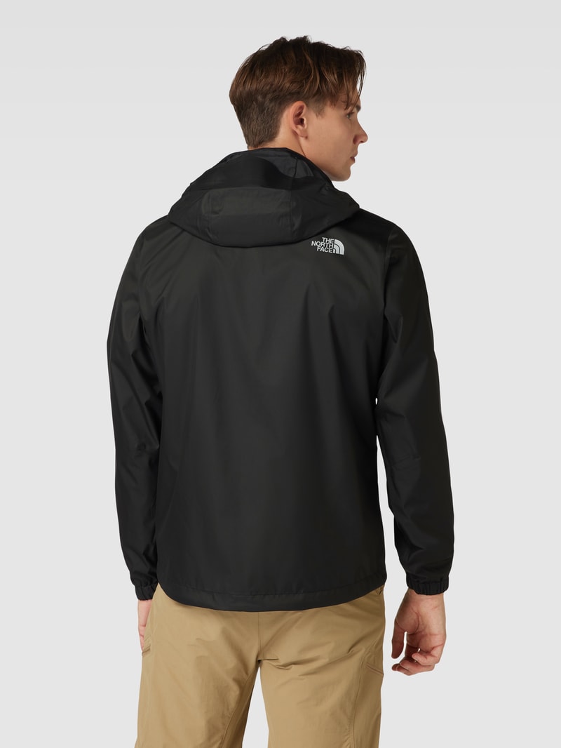 Jacke mit Kapuze Modell 'QUEST' in schwarz