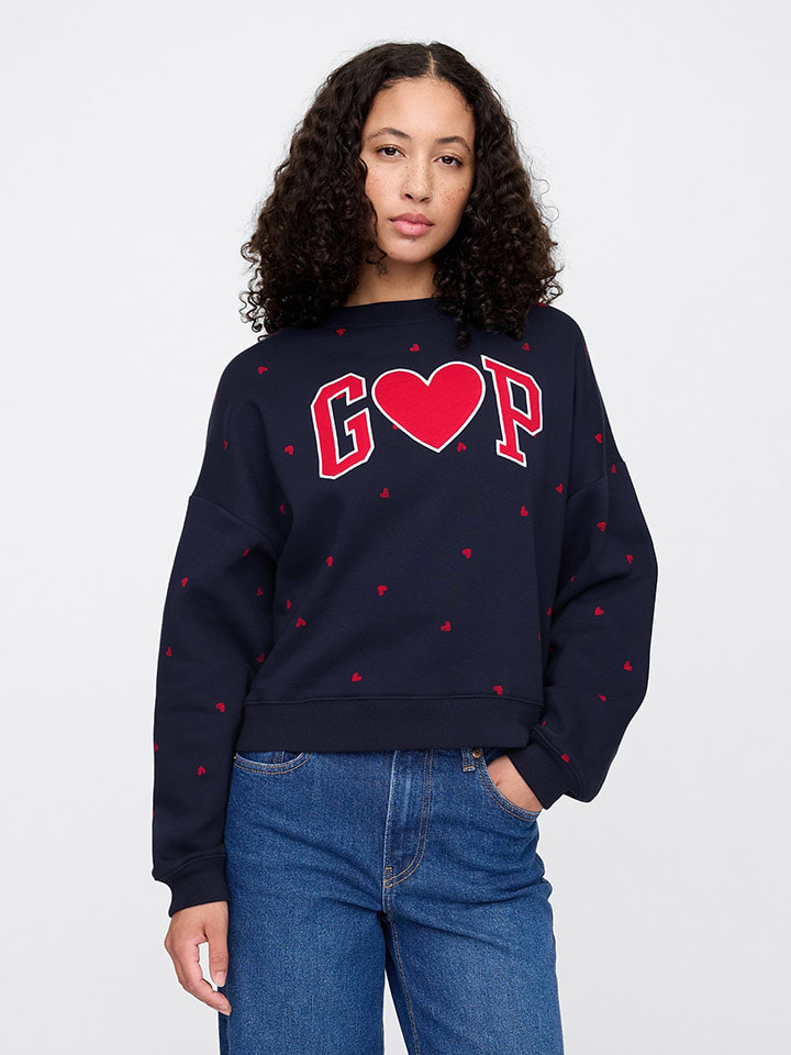 GAP Sweatshirt in Dunkelblau günstig kaufen