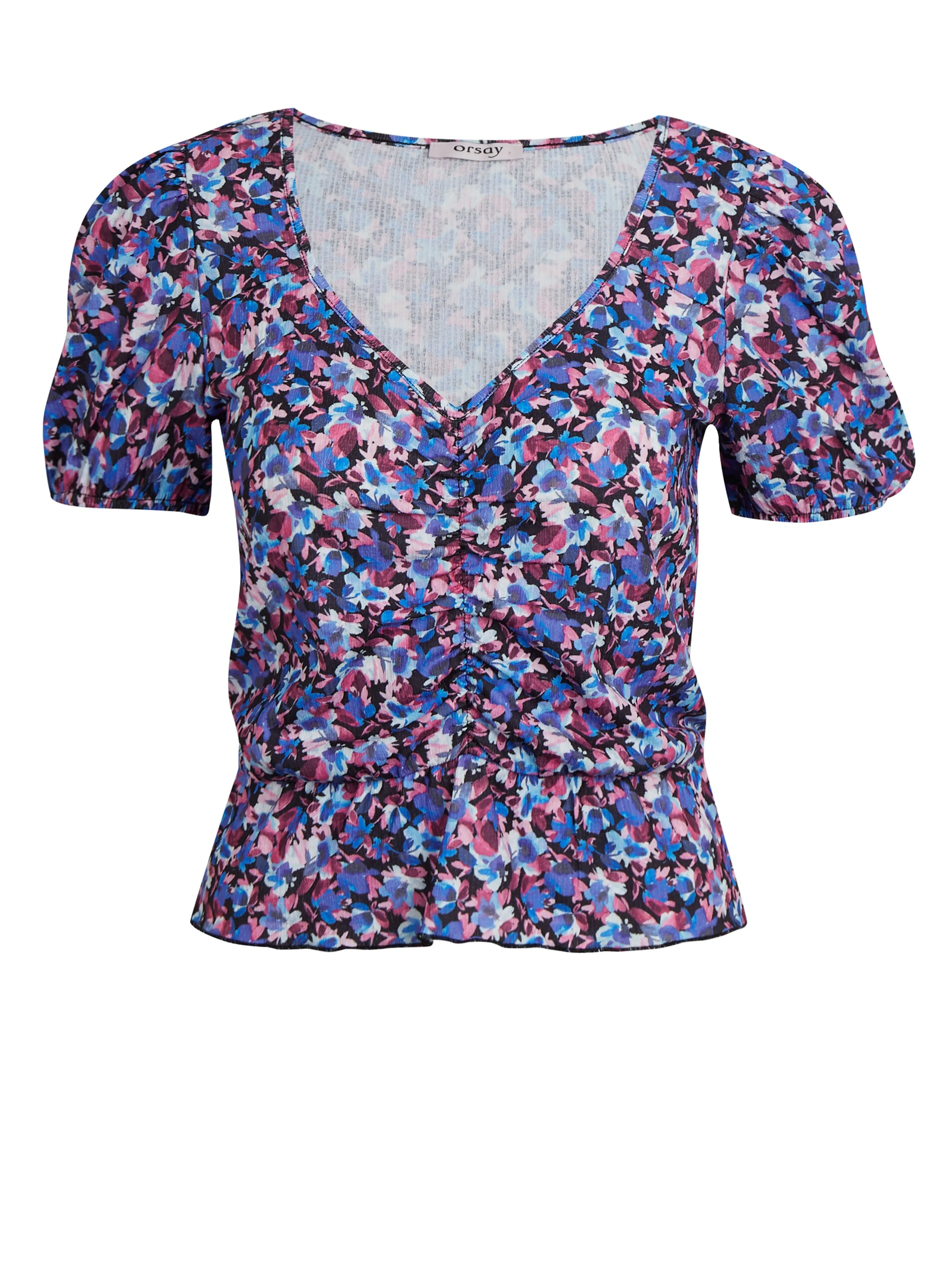 Lila geblümtes Damen-Top ORSAY