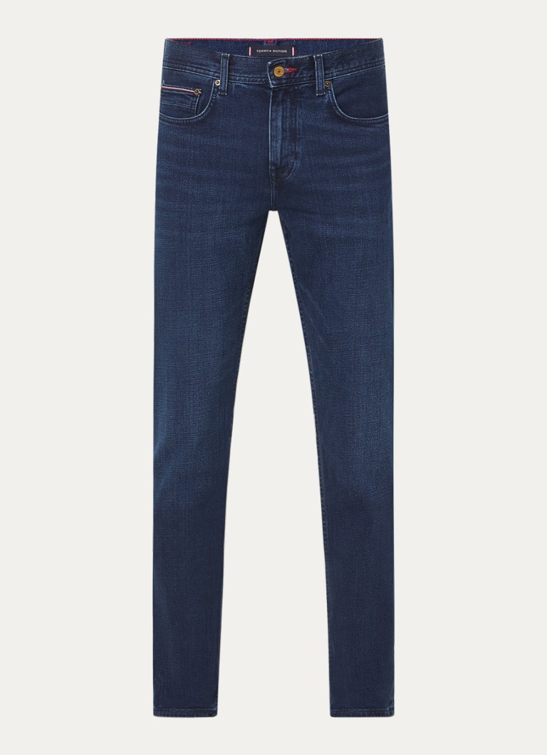 Jeansy Tommy Hilfiger Core slim fit, ciemne lavaggio
