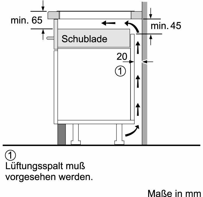 NEFF Flex-Induktions-Kochfeld von SCHOTT CERAN® N 70 T58TT20N0, mit TwistPad®Bedienung