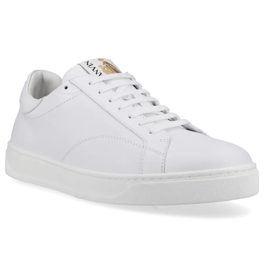 Lanvin - Sneaker low DDB0 Kalbsleder - weiß
