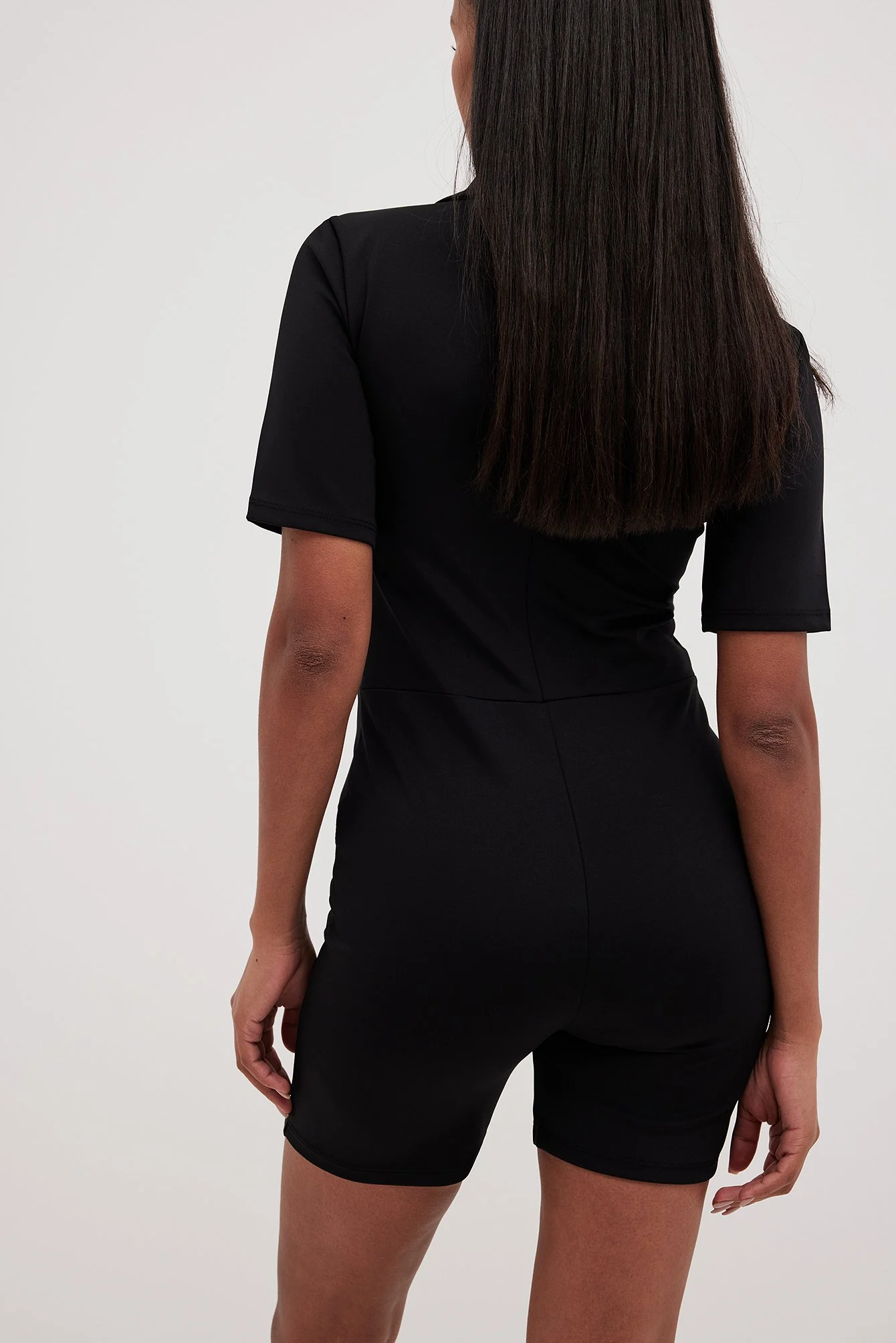 Bodysuit mit Reißverschlussdetail