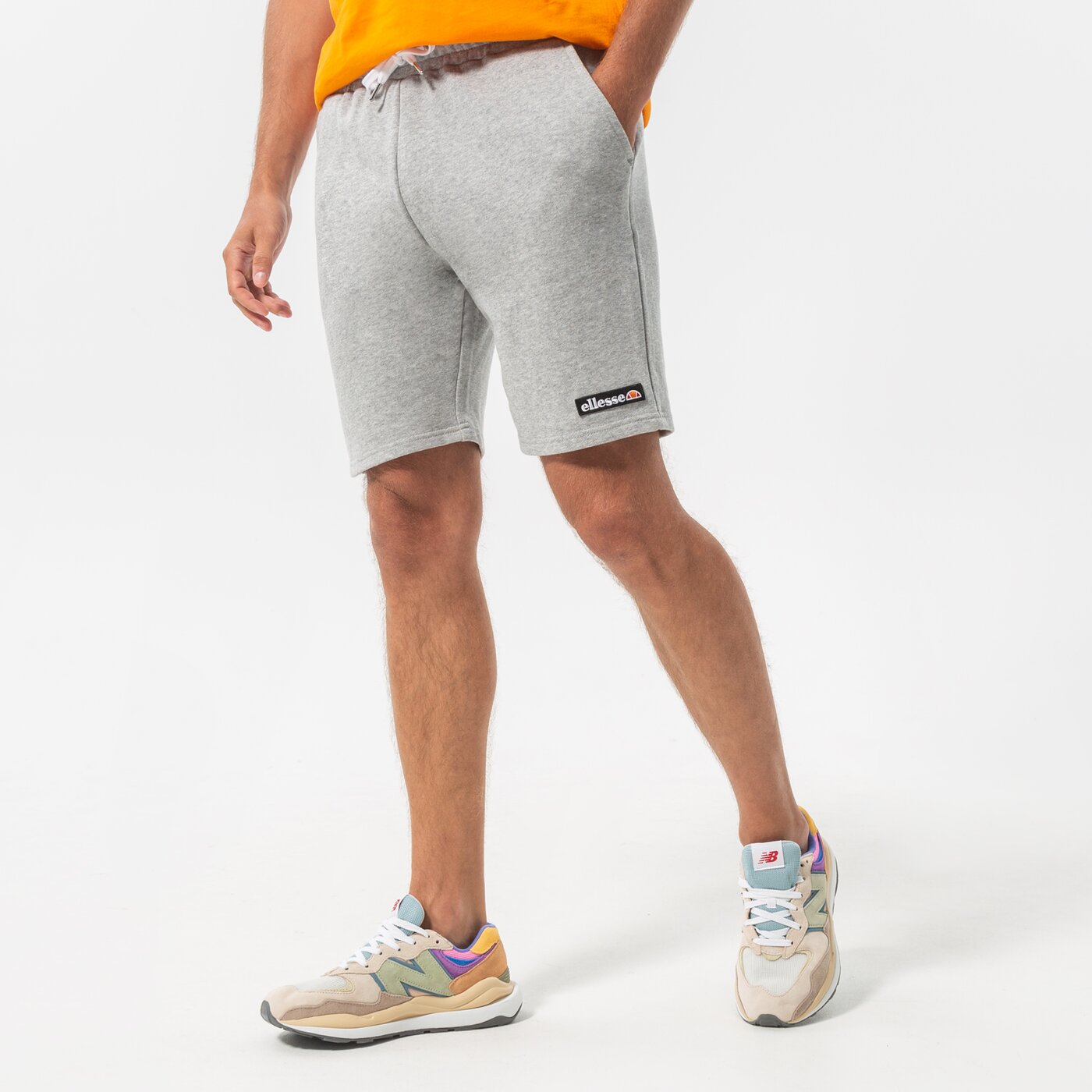 ELLESSE SHORTS ALLED SHORT GREY MARL Grau