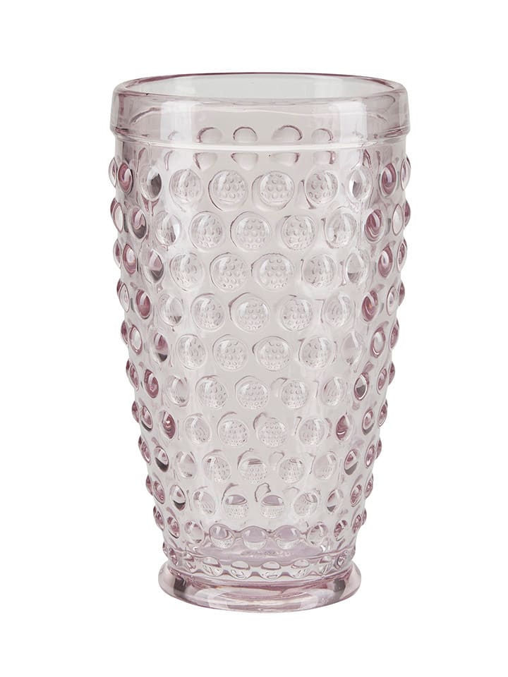 Bahne Glas in Rosa - (H)15 x Ø 8,5 cm günstig kaufen onesize