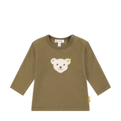 T-Shirt langarm, khaki