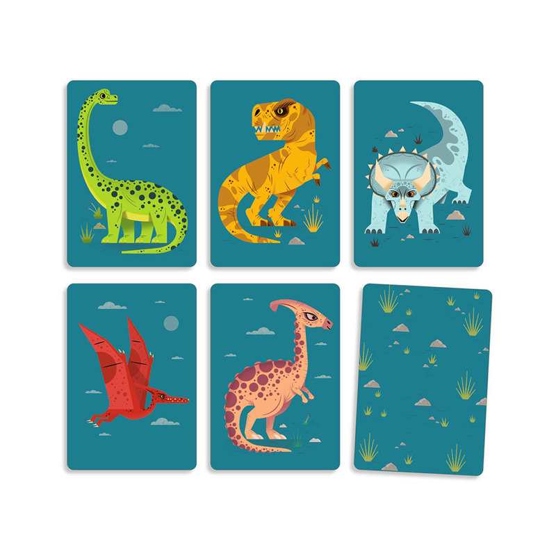 Jeu de cartes Dino Draft Djeco
