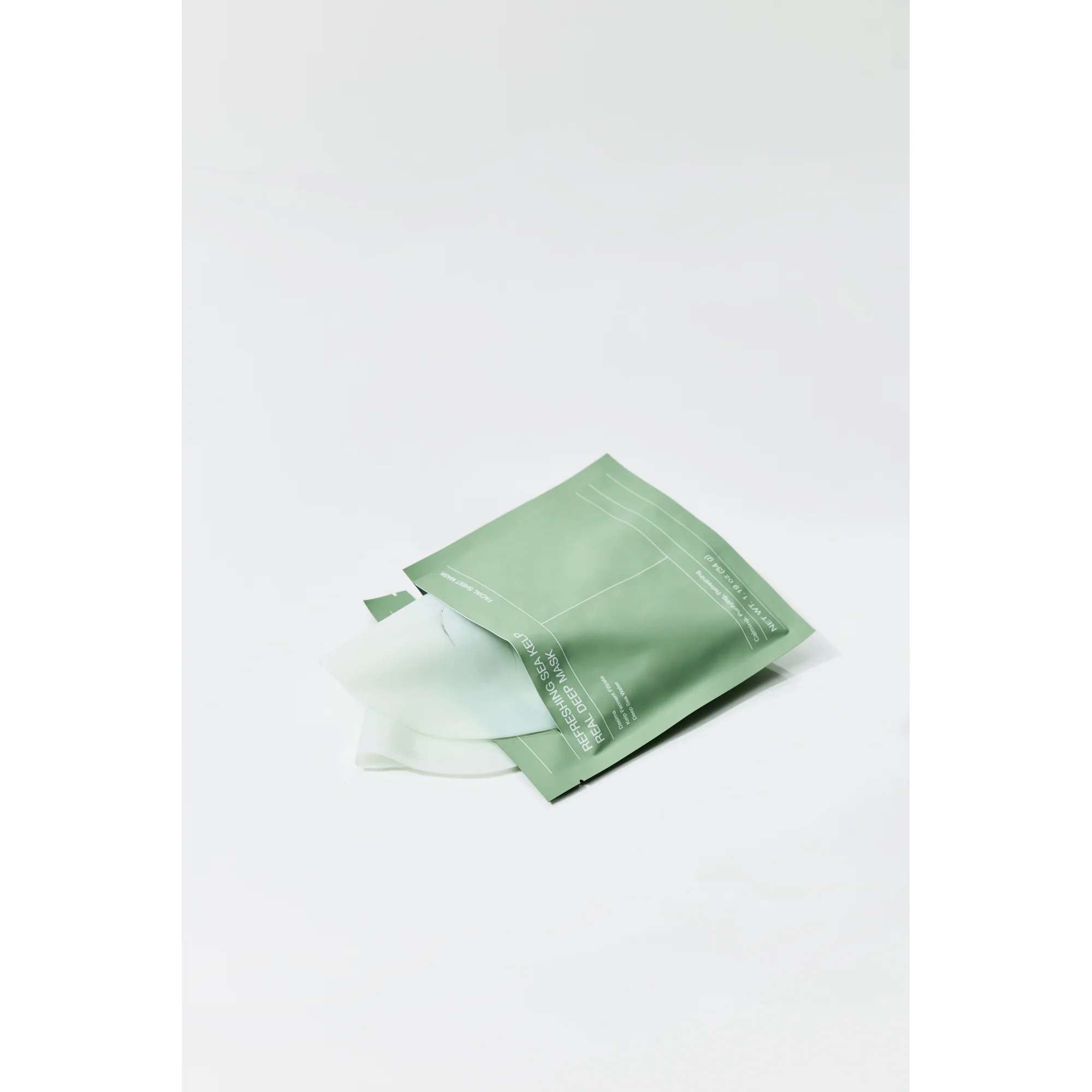 Refreshing Sea Kelp Real Deep Mask - Soothing Face Mask, Brightening Face Mask, Purifying Face Mask
