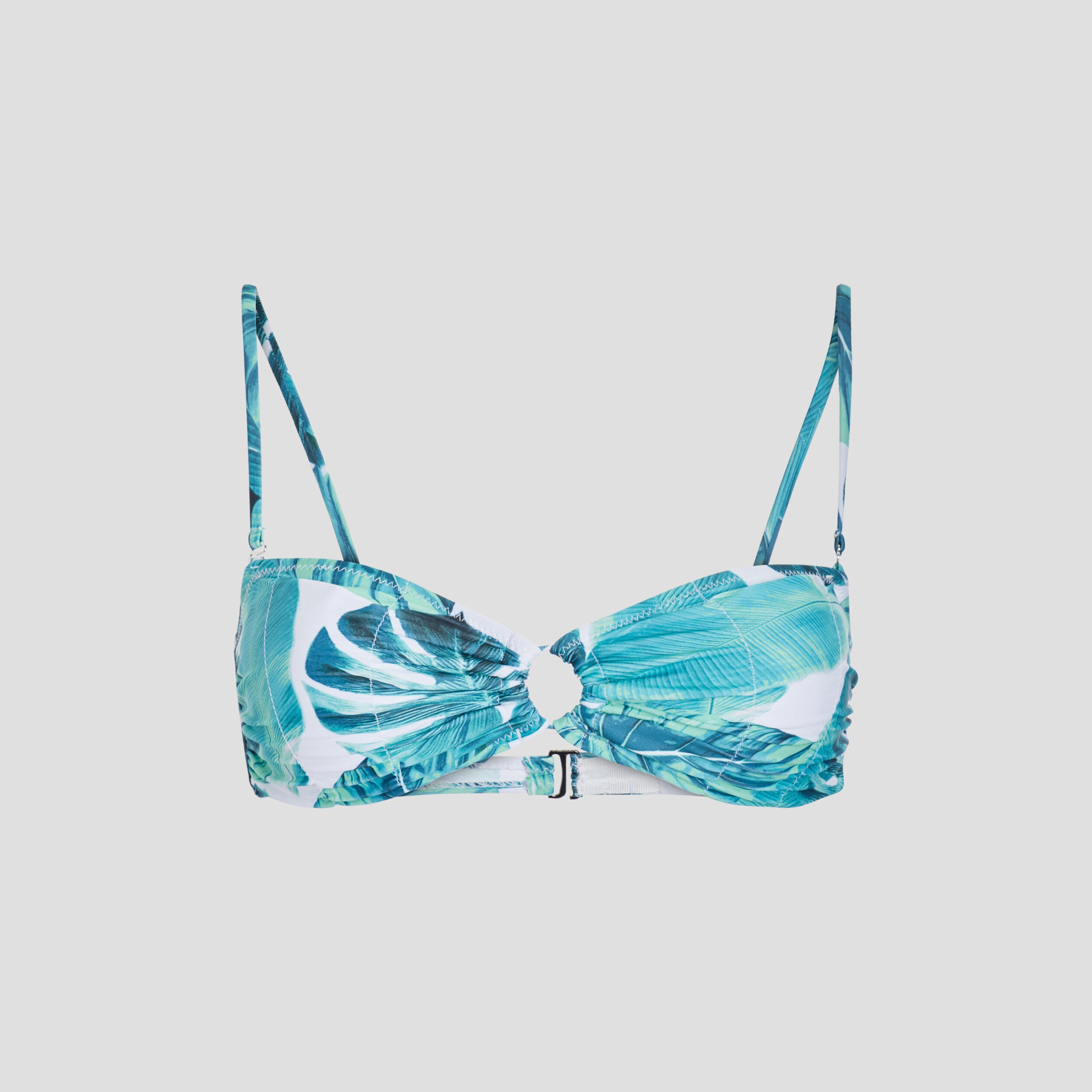 Haut de maillot de bain vert femme | La Halle