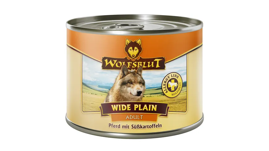 Wolfsblut Hundenassfutter Wide Plain Pferd & Süßkartoffel 200 g