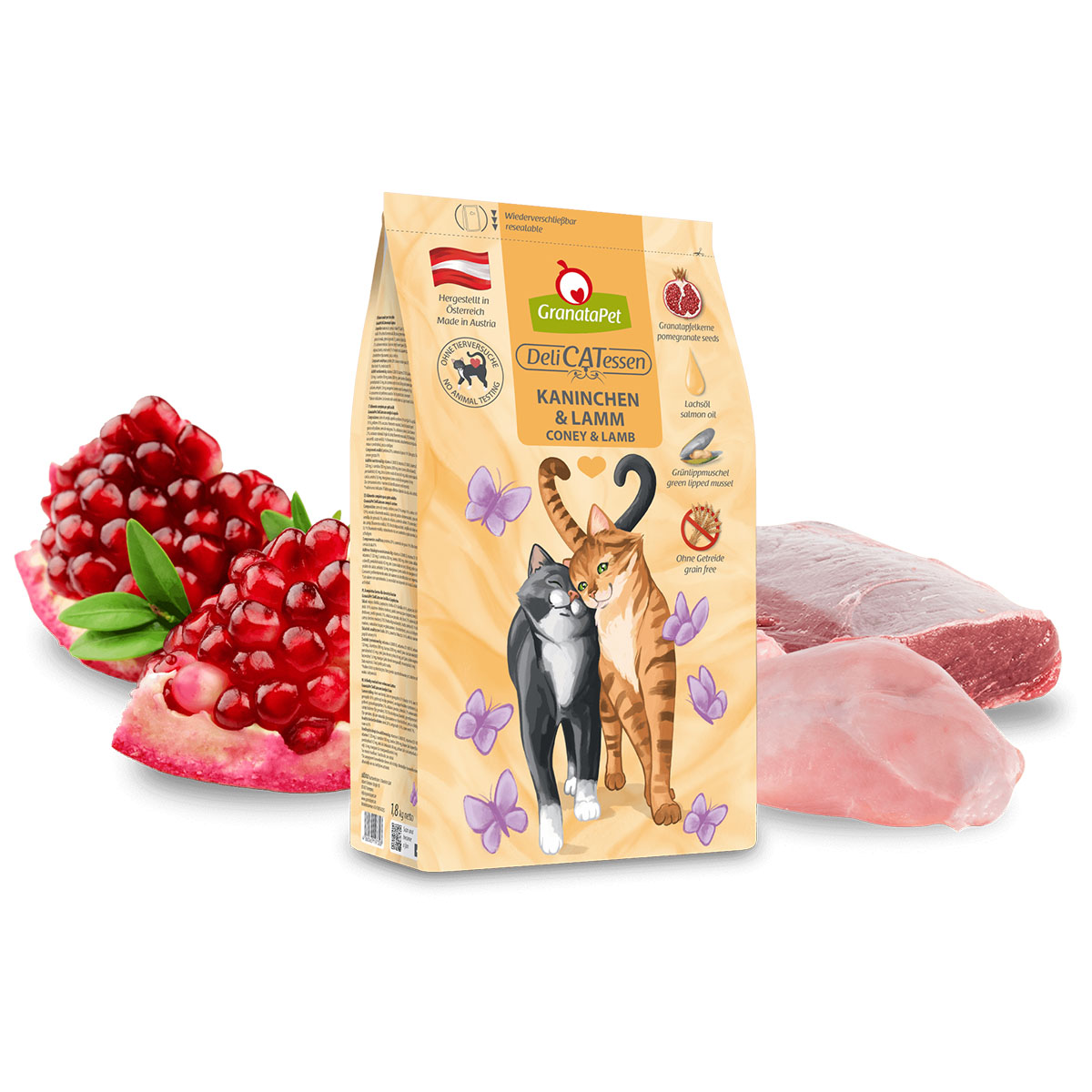 GranataPet DeliCatessen Trockenfutter Kaninchen & Lamm Adult