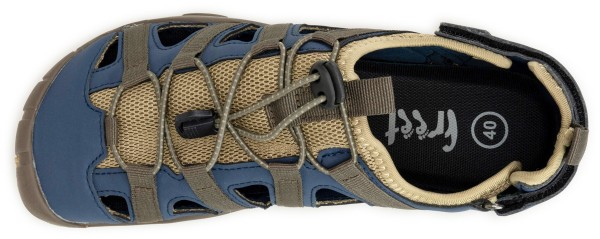 freet GripPlus ~ Sandale Zennor ~ Braun/Blau