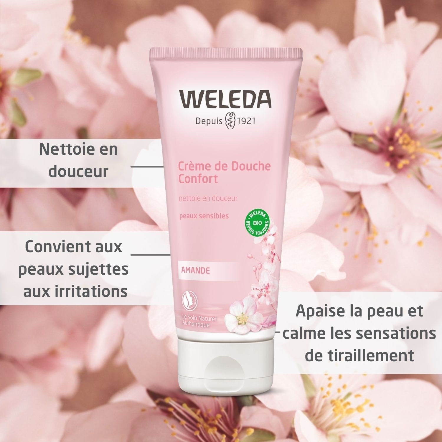 Weleda Mandel Komfort Dusjkrem