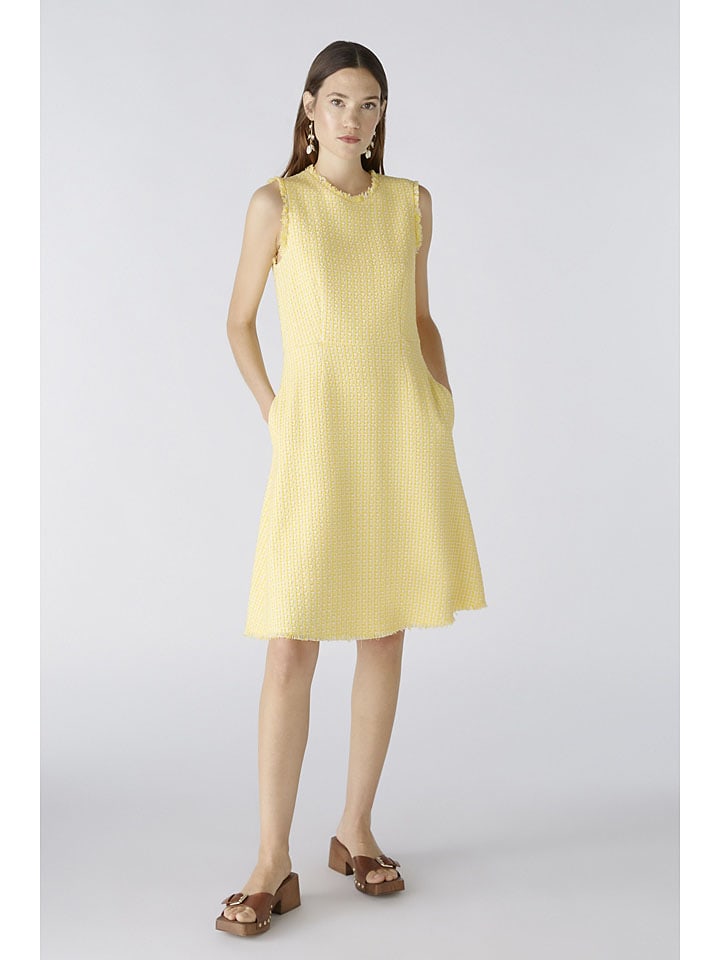 Oui Kleid in Gelb günstig kaufen
