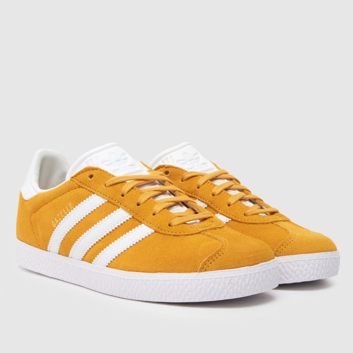 adidas gula Gazelle ungdomsskor
