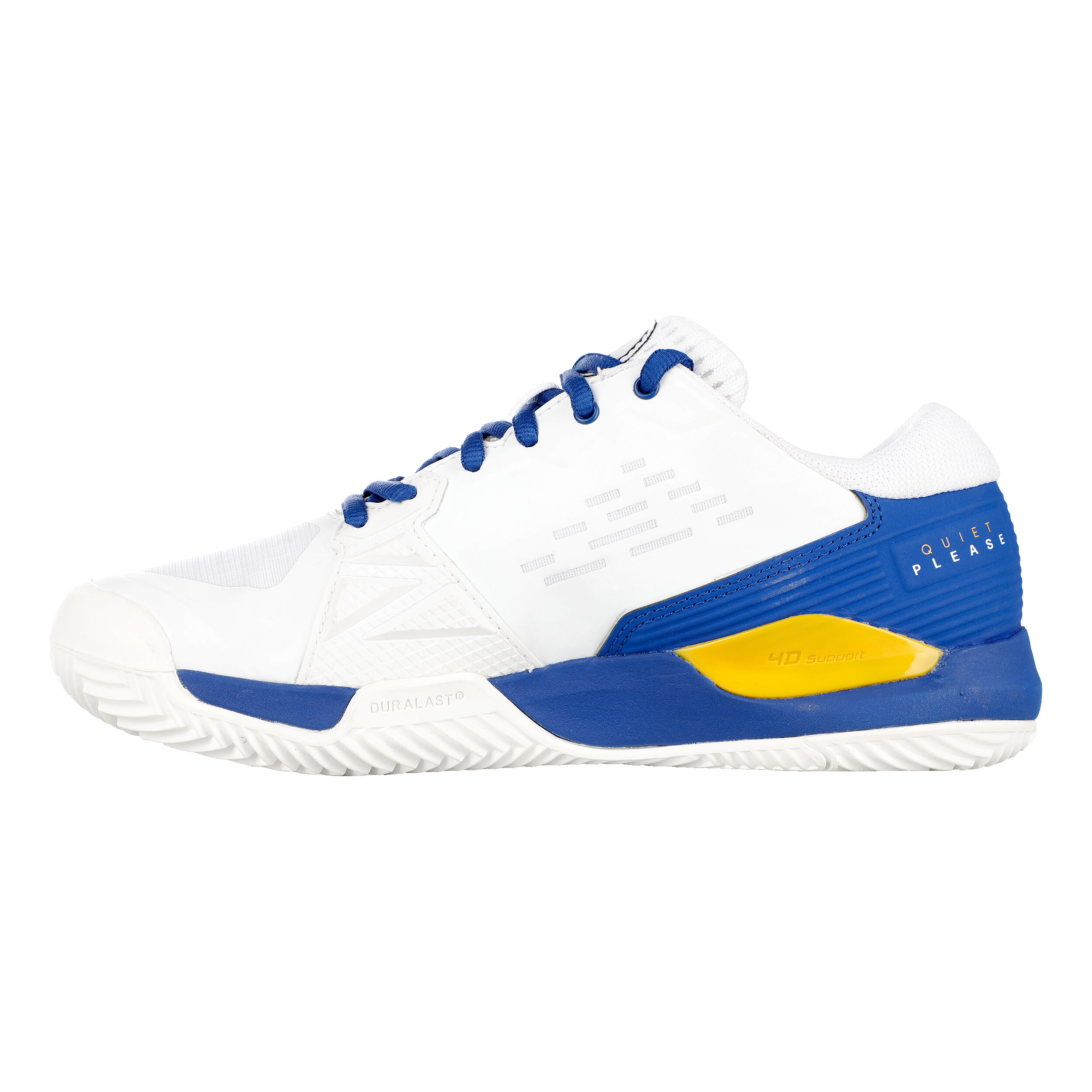 Rush Pro ACE Quiet Please Sandplatzschuh Damen - Weiß, Blau