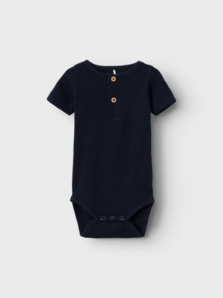 name it Grandad Kurzarmbody in dark sapphire günstig kaufen