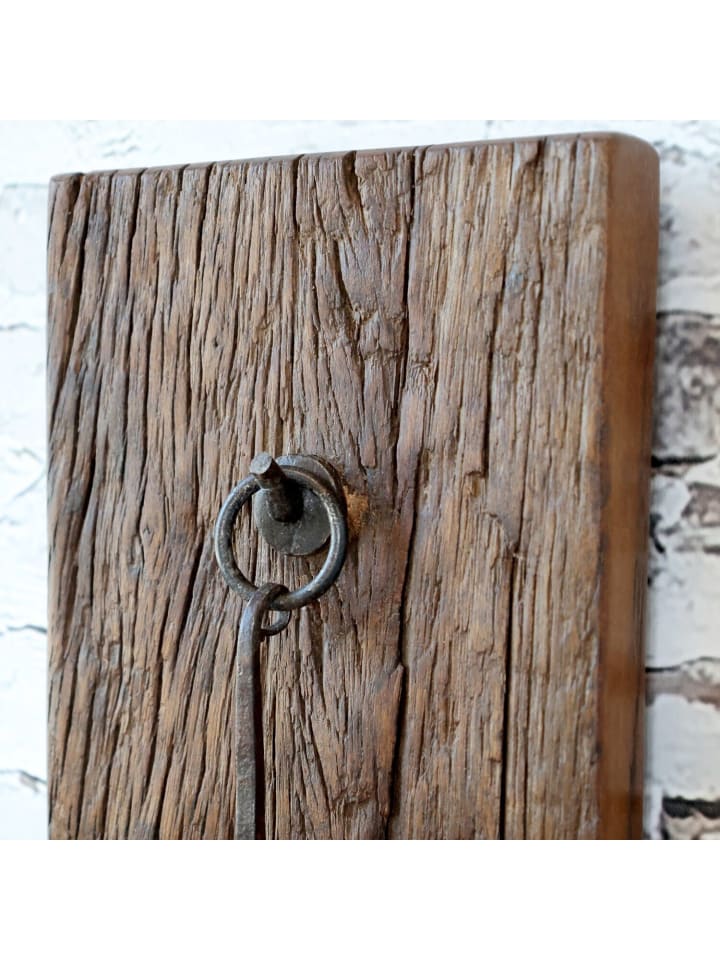 Chic Antique Grimaud Wandkerzenhalter aus Holz in natur günstig kaufen