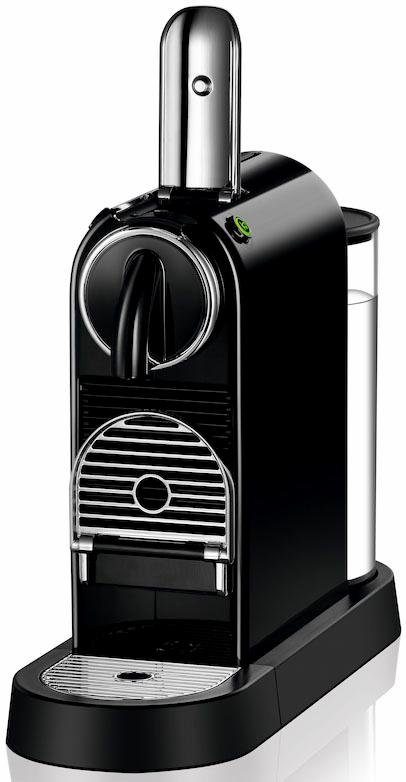 Nespresso Kapselmaschine CITIZ EN 167.B von DeLonghi, Black, inkl. Willkommenspaket mit 7 Kapseln