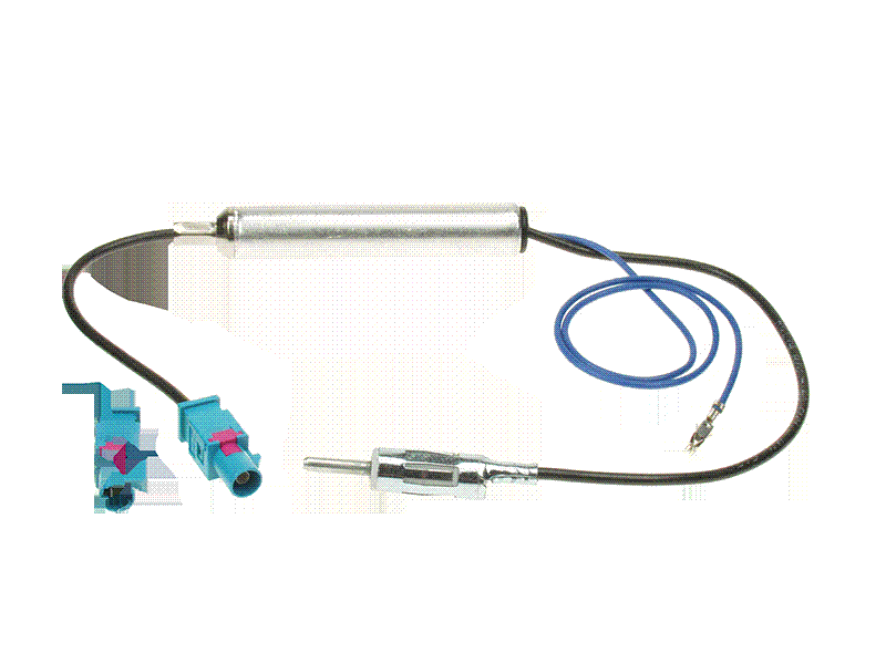 DIN-Antennenadapter Fakra (Z) mit Phantomeinspeisung  - ATU