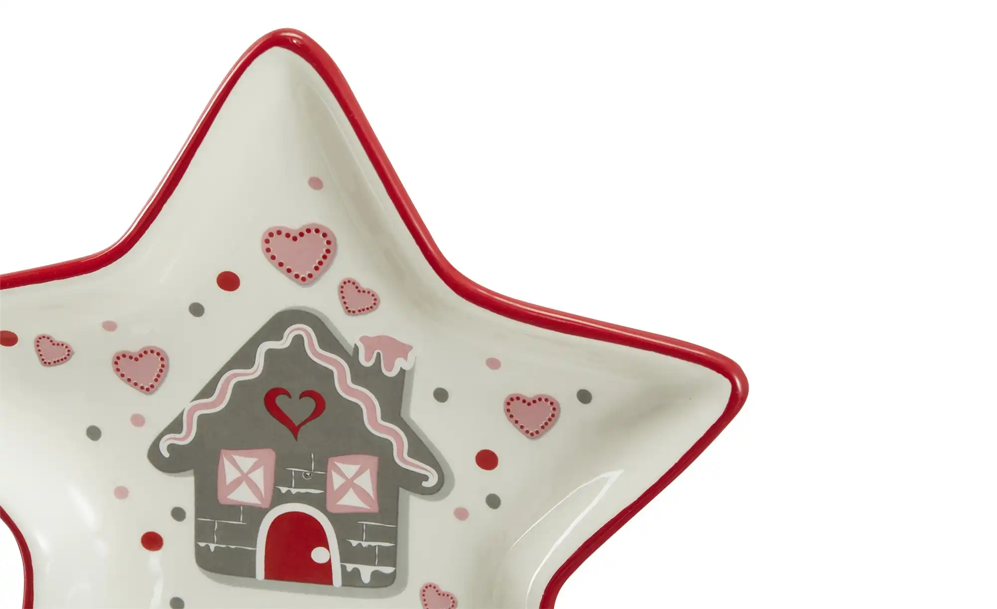 HOME STORY Weihnachtsteller Stern Weihnachtsgeschirr