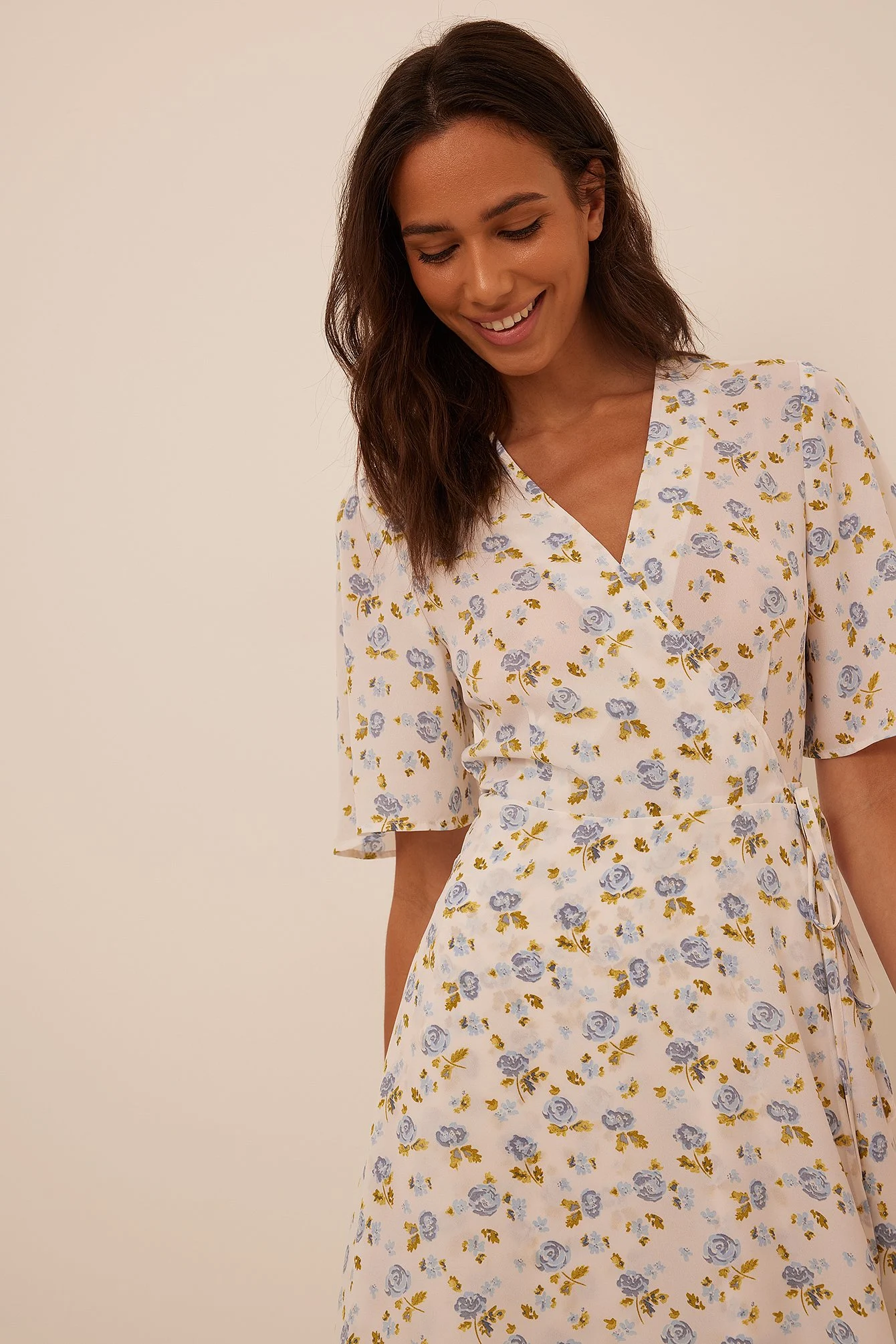 Chiffon Midikleid