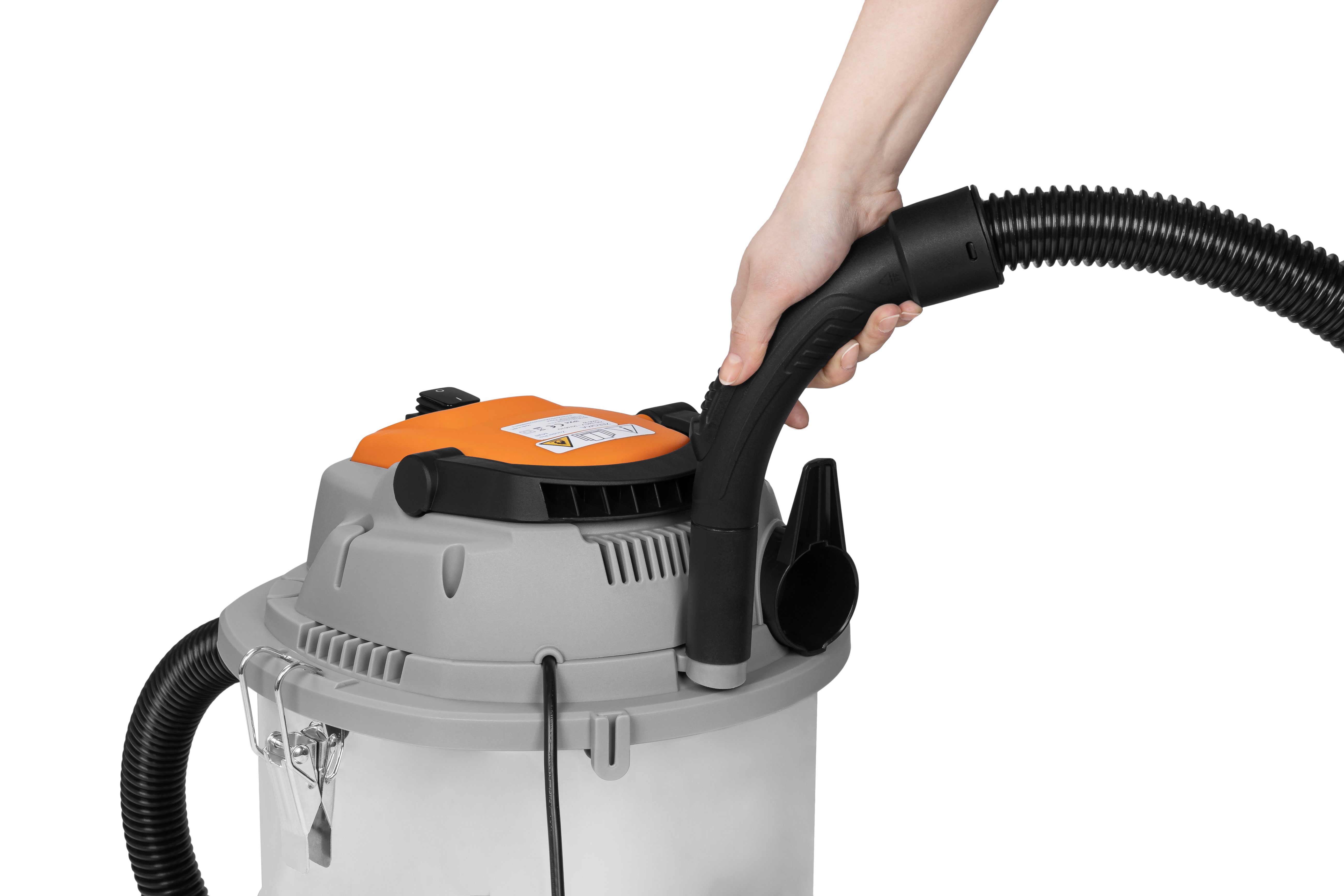 Zeegma Industriesauger Zonder Pro Multi, 1600,00 W, mit Beutel für trockenes Saugen, ohne Beutel für Saugen mit Wasser, Nass- und Trockensauger mit viel Zubehör