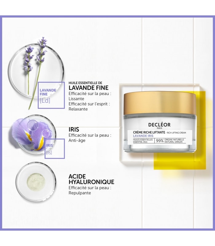 DECLÉOR-CRÈME RICHE LIFTANTE-Lavande Iris