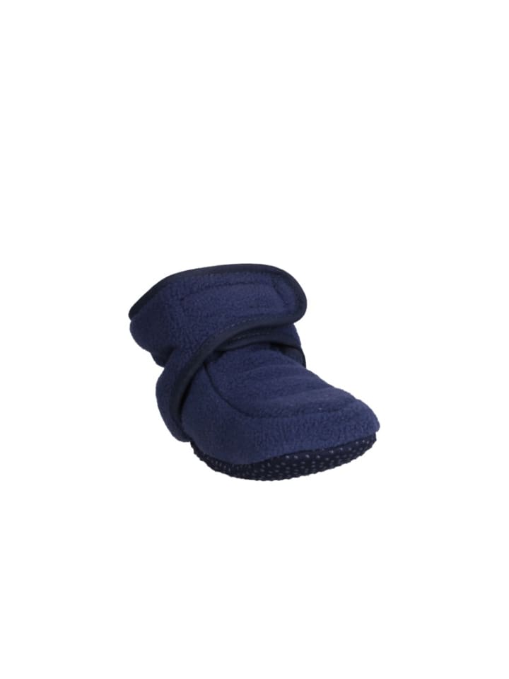 Playshoes Fleece-Krabbelschuhe  in Marine günstig kaufen