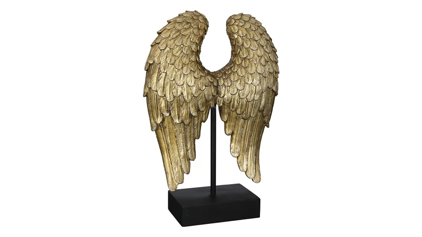 GILDE Poly Skulptur Wing H=30cm
