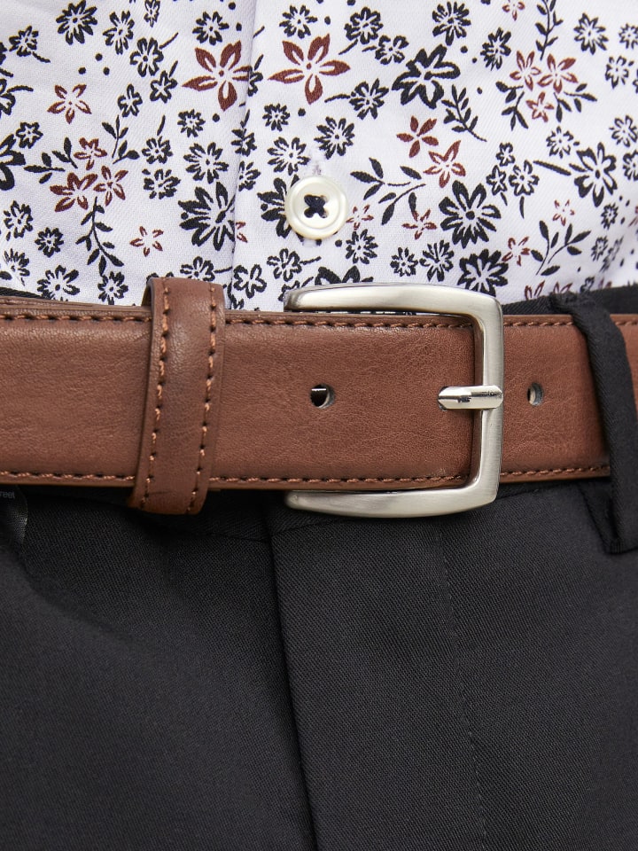 JACK & JONES Junior Gürtel JACANTON BELT JNR in cognac günstig kaufen