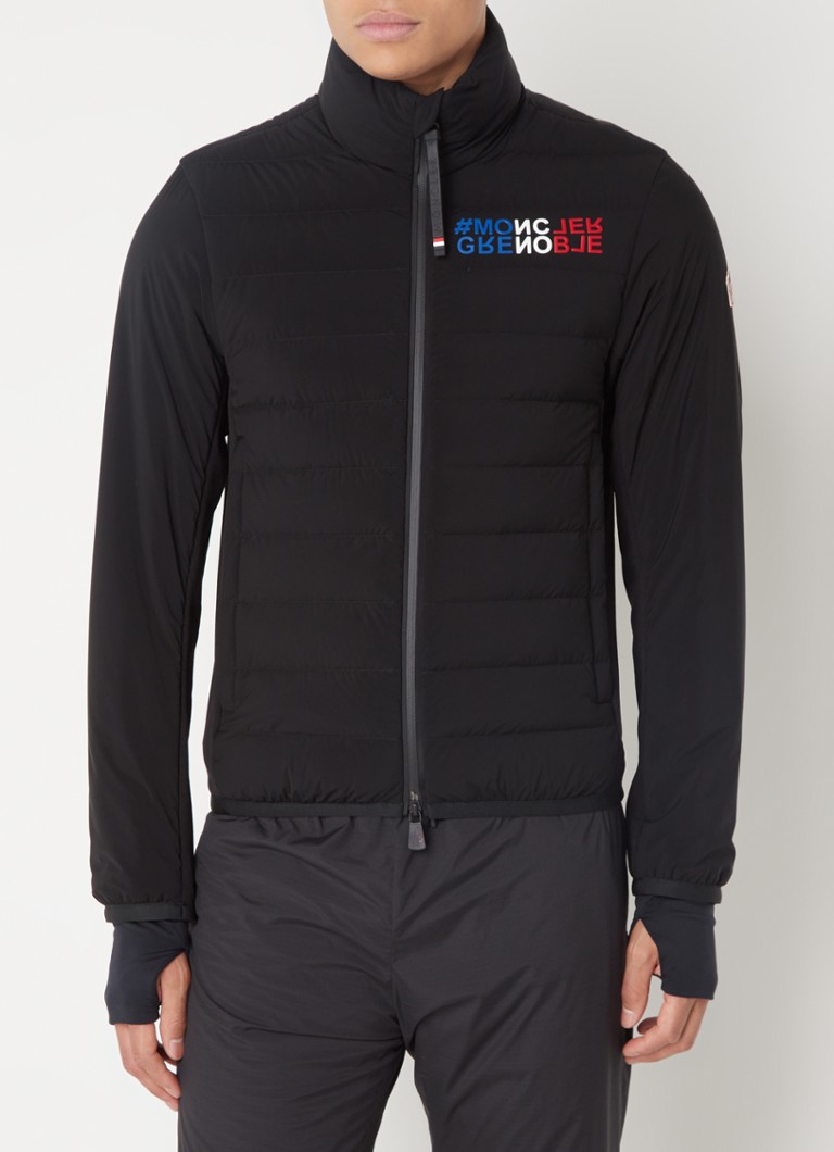 Geacă matlasată Moncler Crepol cu puf și logo