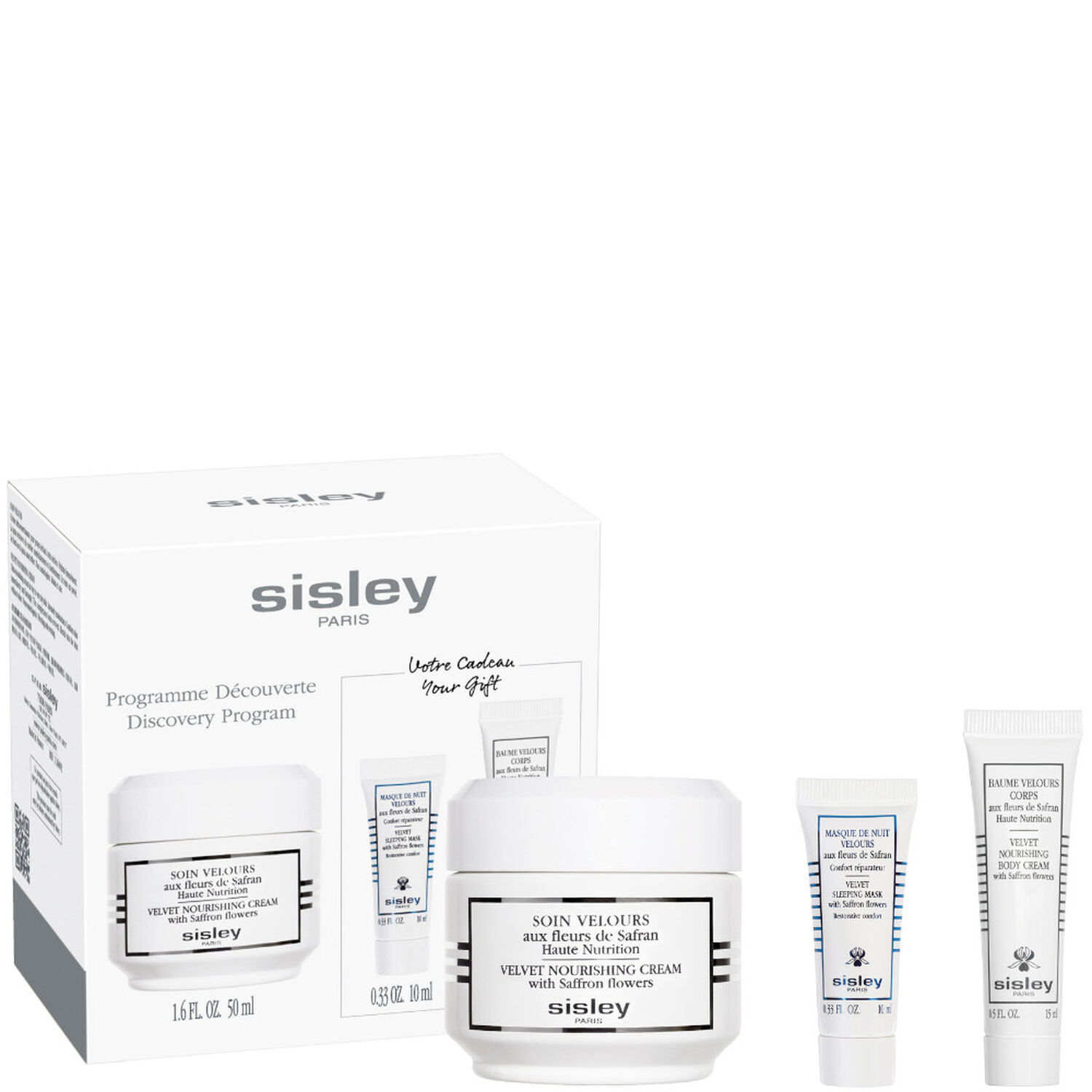 Sisley Soin Velours Programme Decouverte Coffret Soin Velours Haute Nutrition +2 Produits