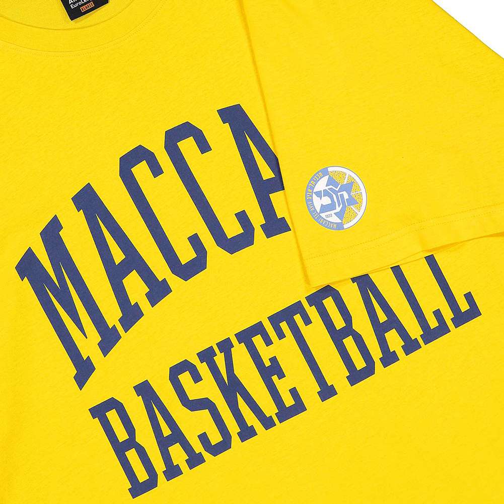 Maccabi Tel Aviv EuroLeague Herren Basketball T-Shirt 0194-2549/2015