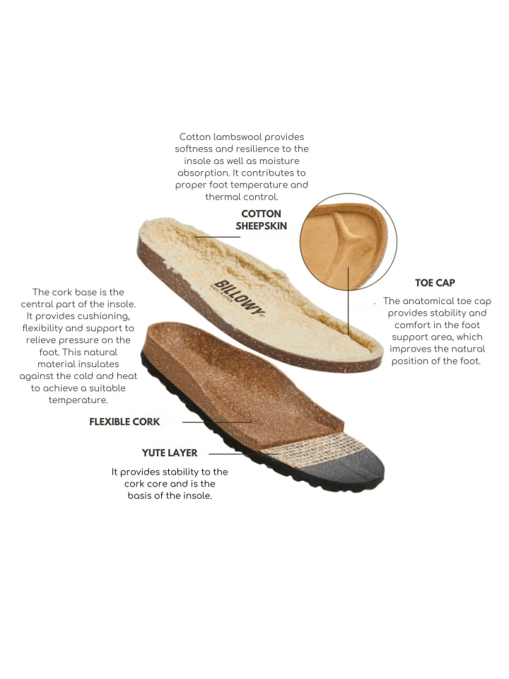 billowy Clogs in Grau günstig kaufen
