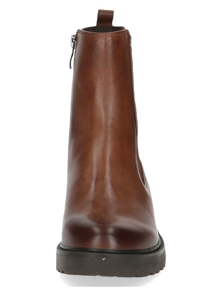 Caprice Leder-Boots in Hellbraun günstig kaufen