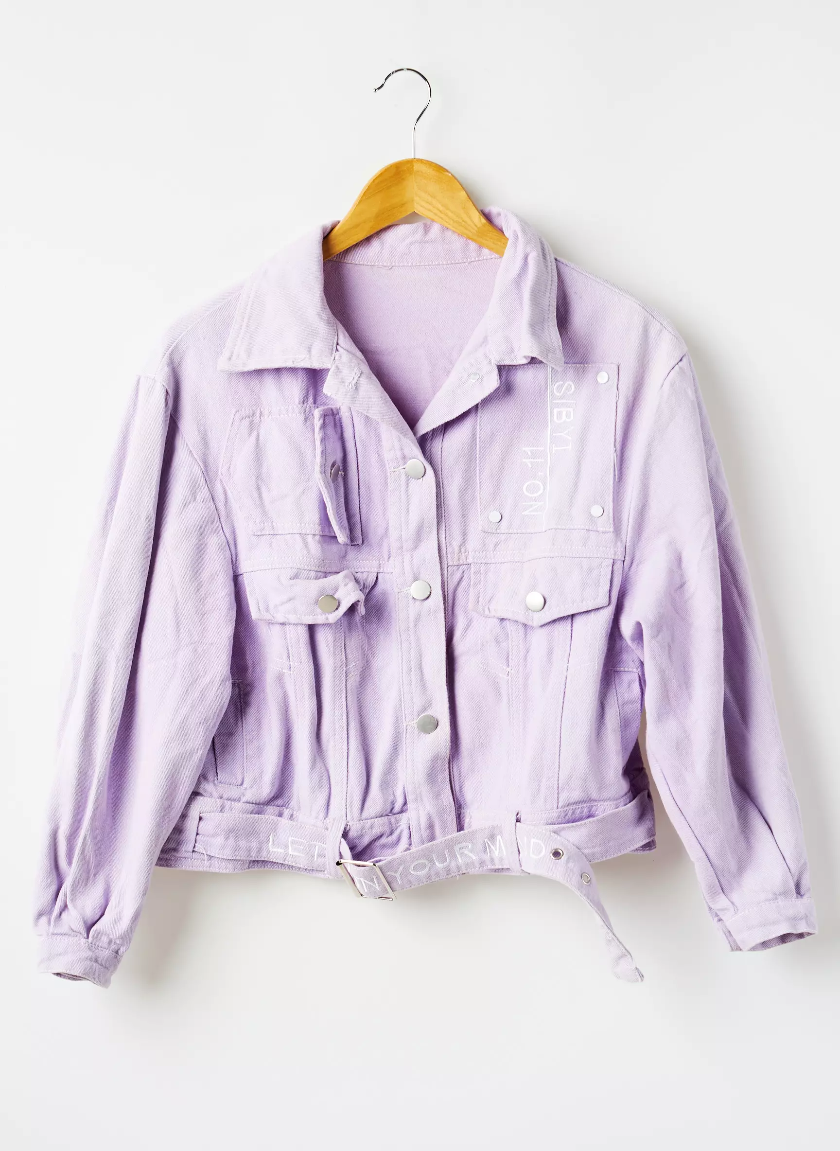 Sans Marque Vestecasual Femme couleur violet