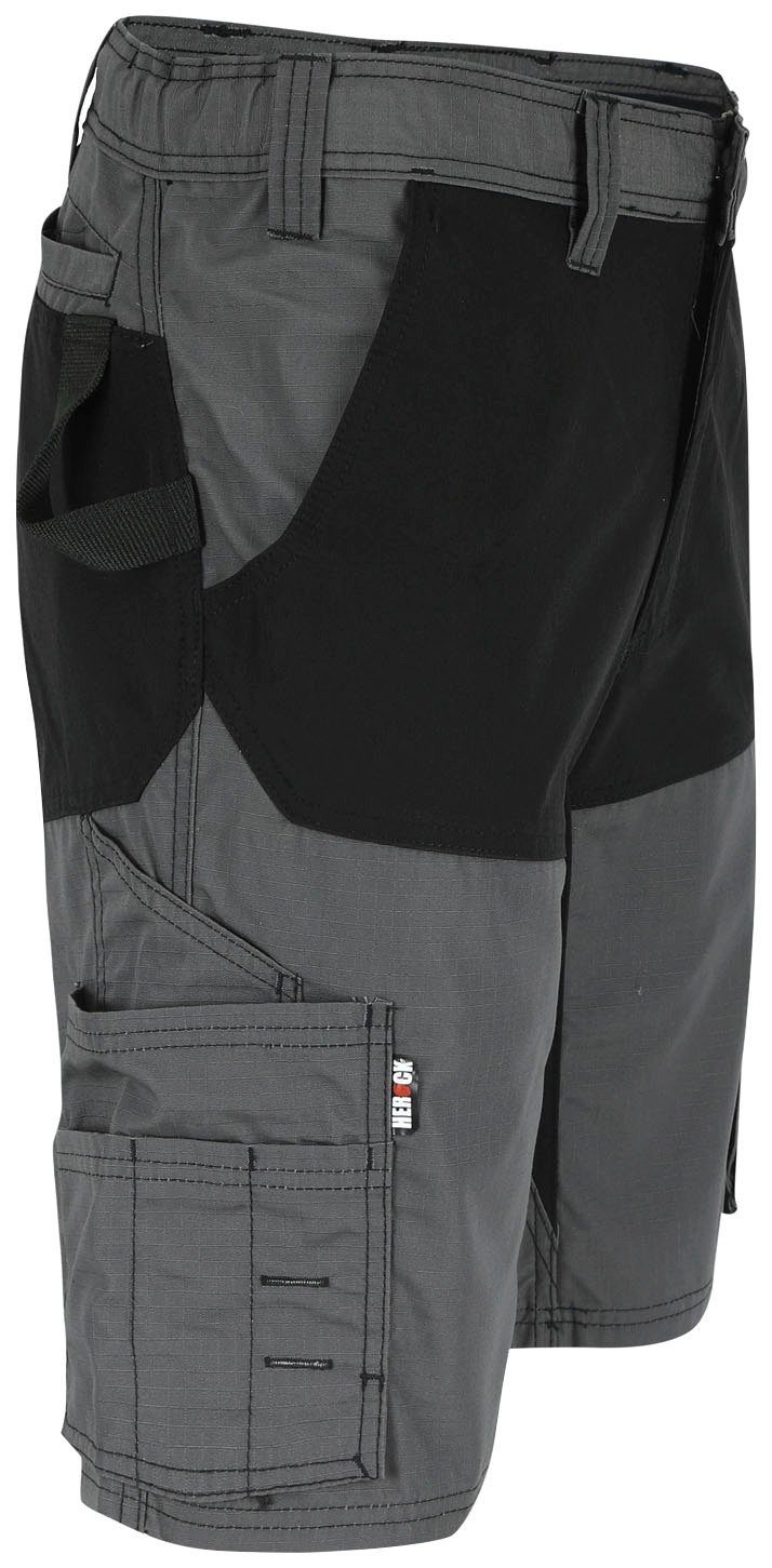 Herock Arbeitshose HESPAR BERMUDAS Komfortabel, 4-Wege-Stretch, Multi-Pocket (1) mit Hammerschlaufe