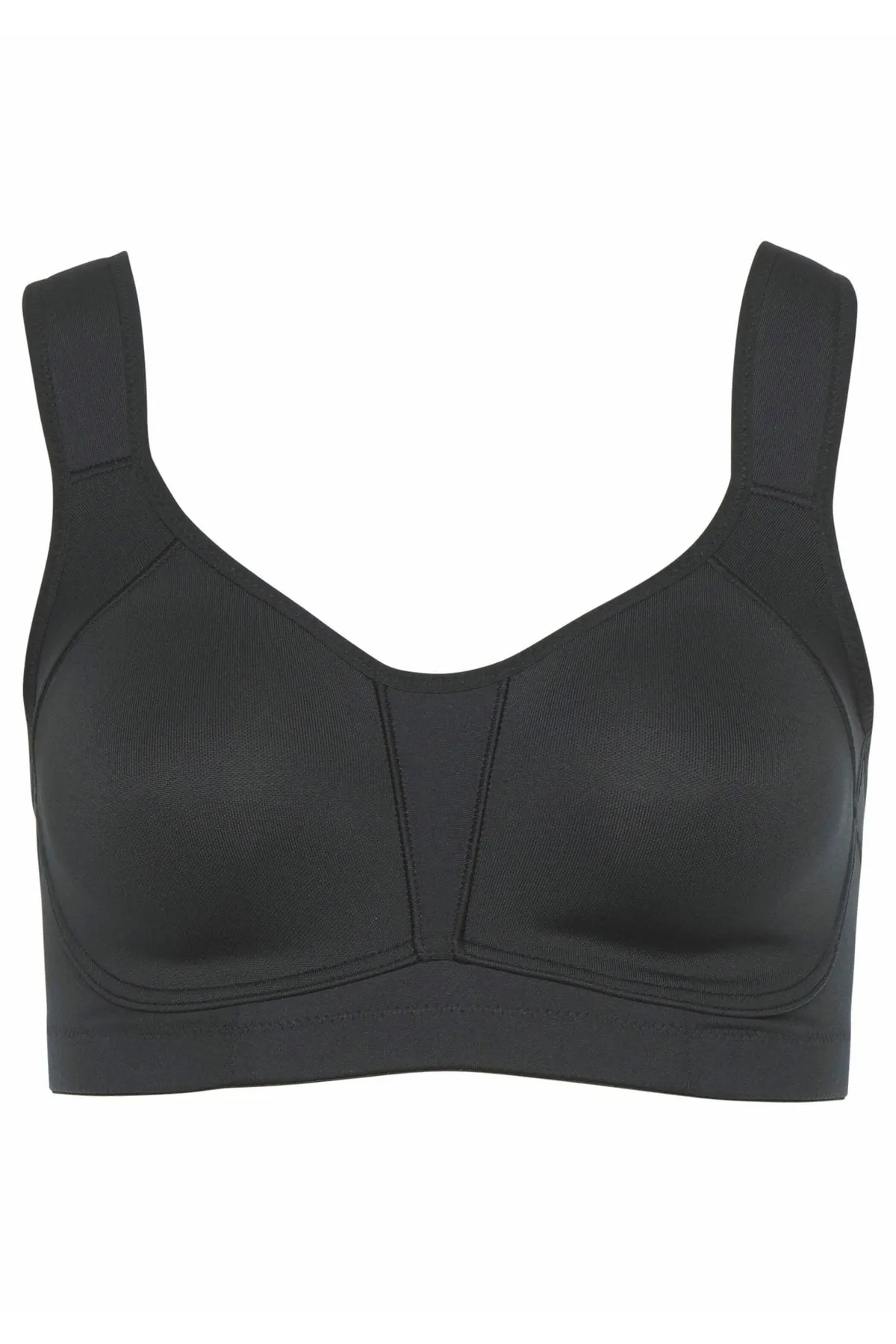 LASCANA Active  Sport-BH - Schwarz - Unifarben