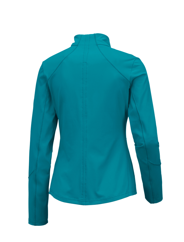 e.s. Funktions Sweatjacke solid, Damen