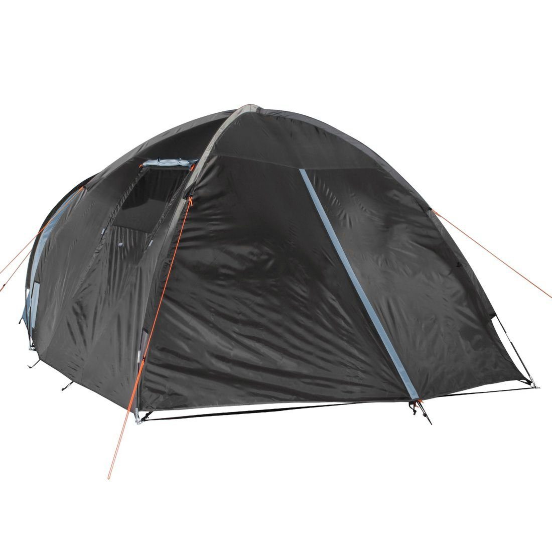 10T Outdoor Equipment Kuppelzelt Glenhill Arona 4 Mann Zelt Kuppelzelt 5000 mm mit XXL Schlafkabine, Personen: 4
