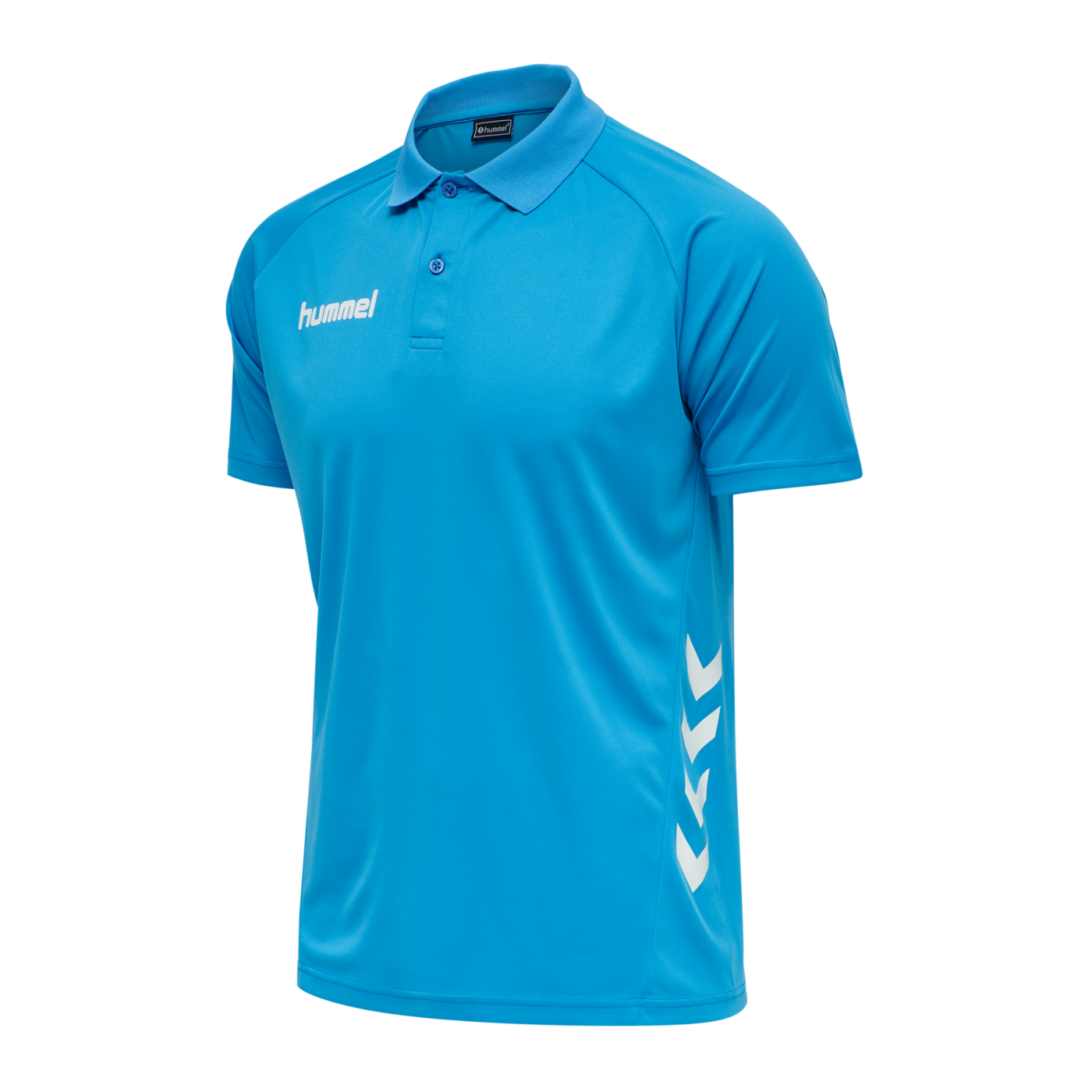 Hummel hmlPROMO Poloshirt Blau F7428
