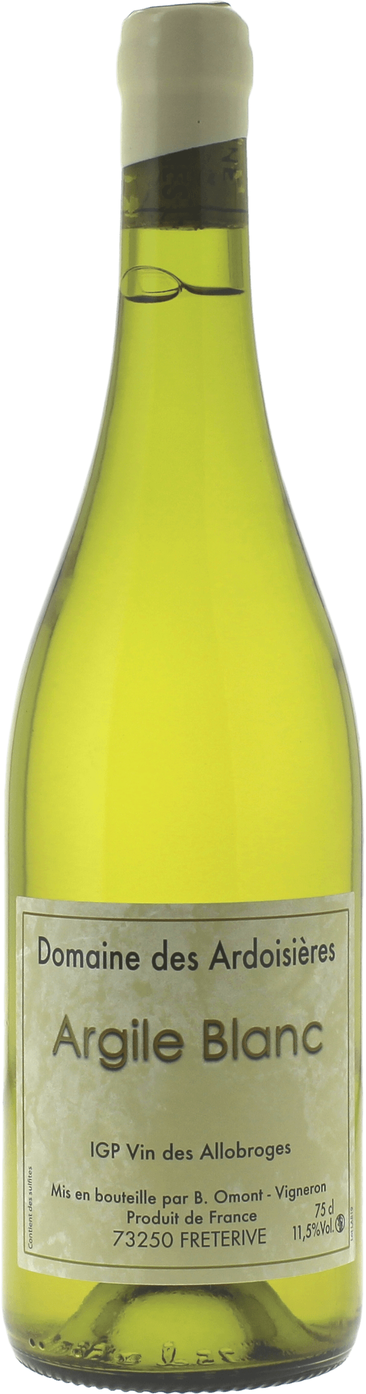 Domaine des ardoisières cuvée argile blanc 2022