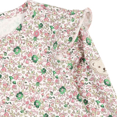 T-Shirt langarm, rosa für Mädchen