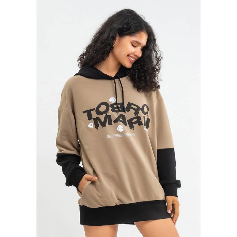Tom Barron WOMEN OVERSIZE FIT TUNIC SWEATSHIRT Sweatshirt Damen