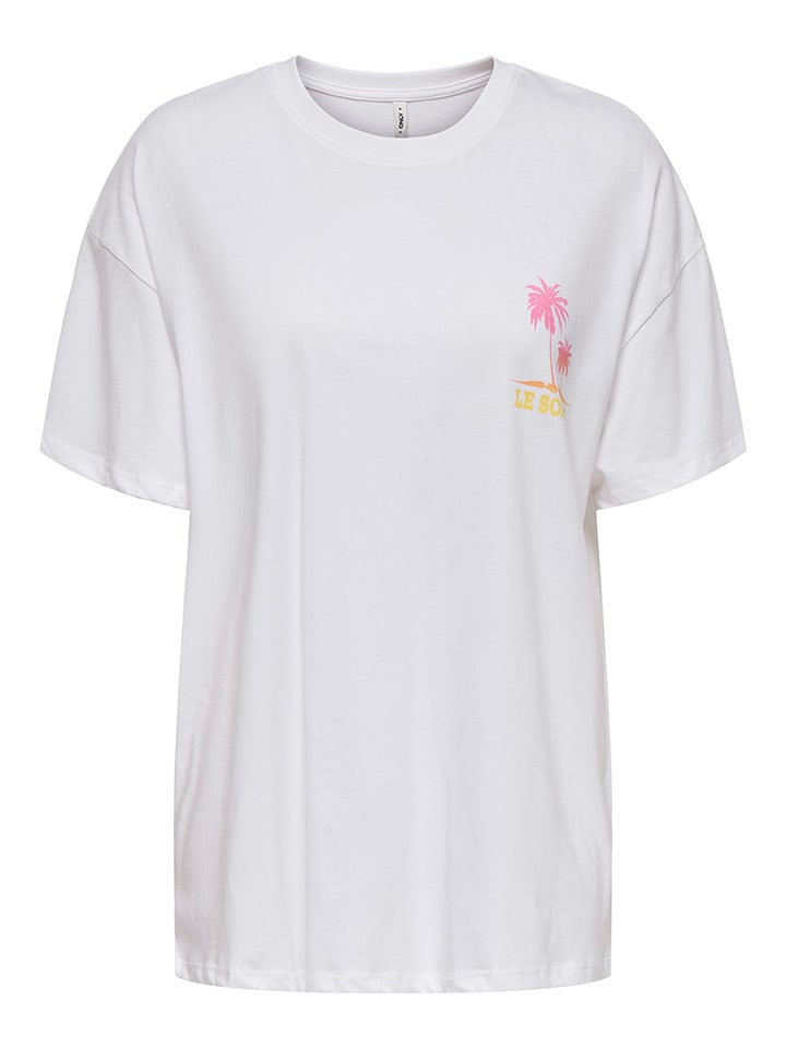 ONLY Shirt in Weiß günstig kaufen