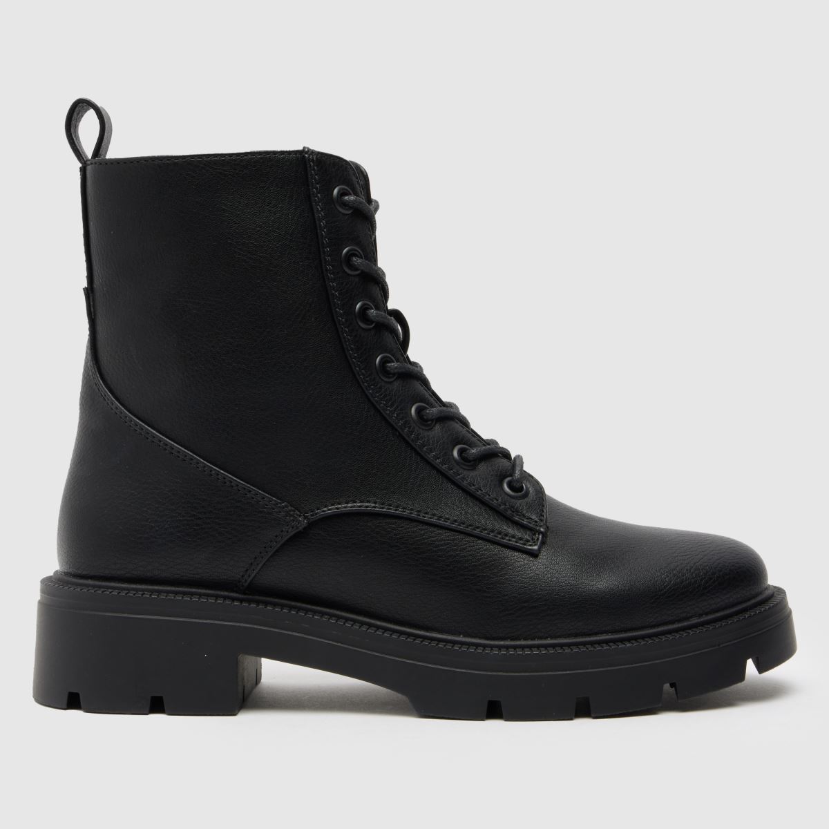 Schuh – Andria – Svarta ankelboots med snörning