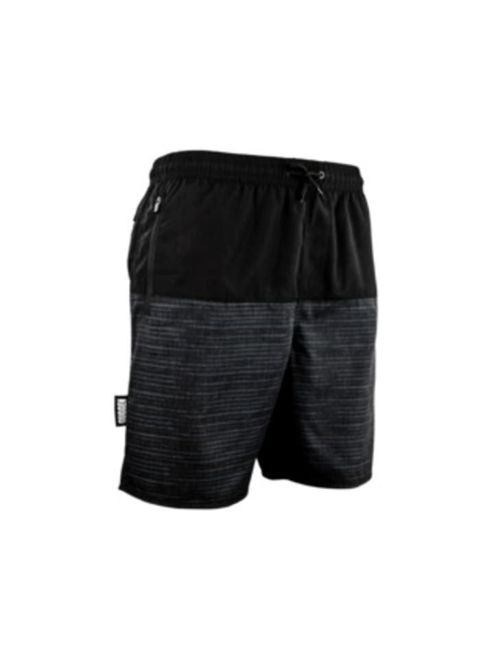 GUGGEN MOUNTAIN Badehose für Herren in schwarz in schwarz günstig kaufen